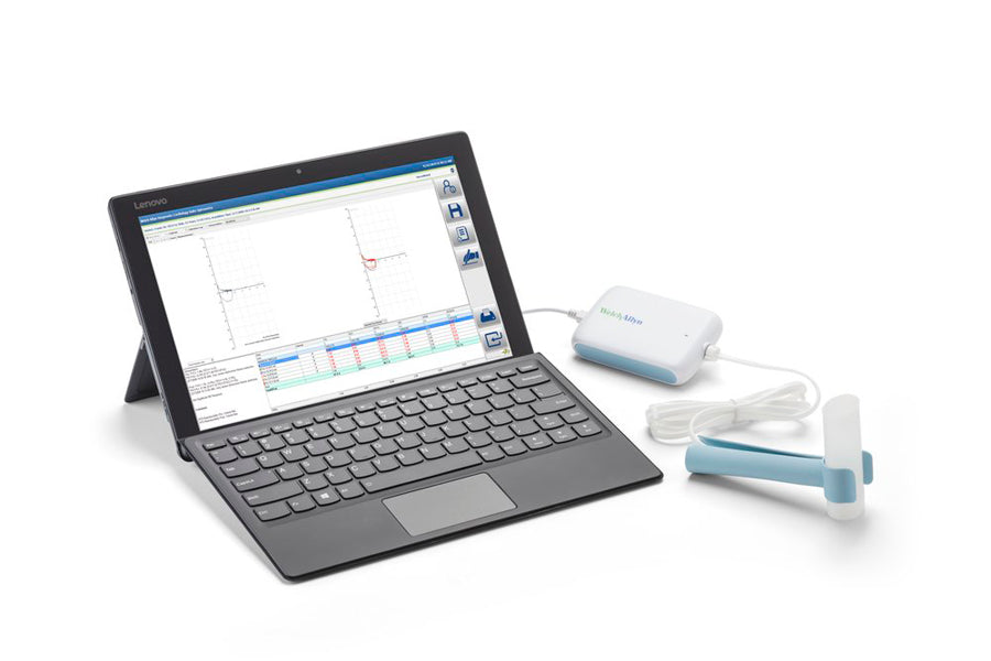 Hillrom - Welch Allyn Diagnostic Cardiology Suite PC-Based Spirometer ...