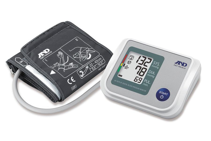 A&D Medical Digital Blood Pressure Monitor with Wide Range Cuff – DocStock