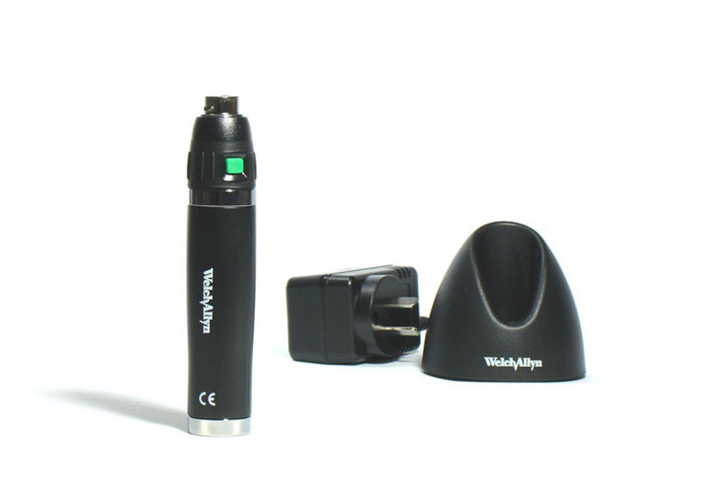 Hillrom - Welch Allyn 3.5 V Lithium-Ion Handle with Charger on white background
