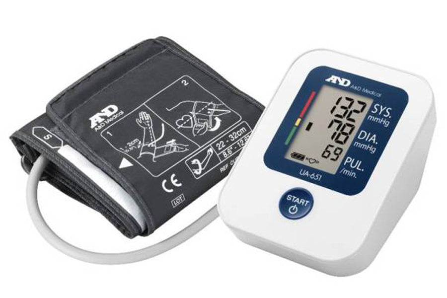 A&D Medical Value Blood Pressure Monitor with Semi Large Cuff – DocStock
